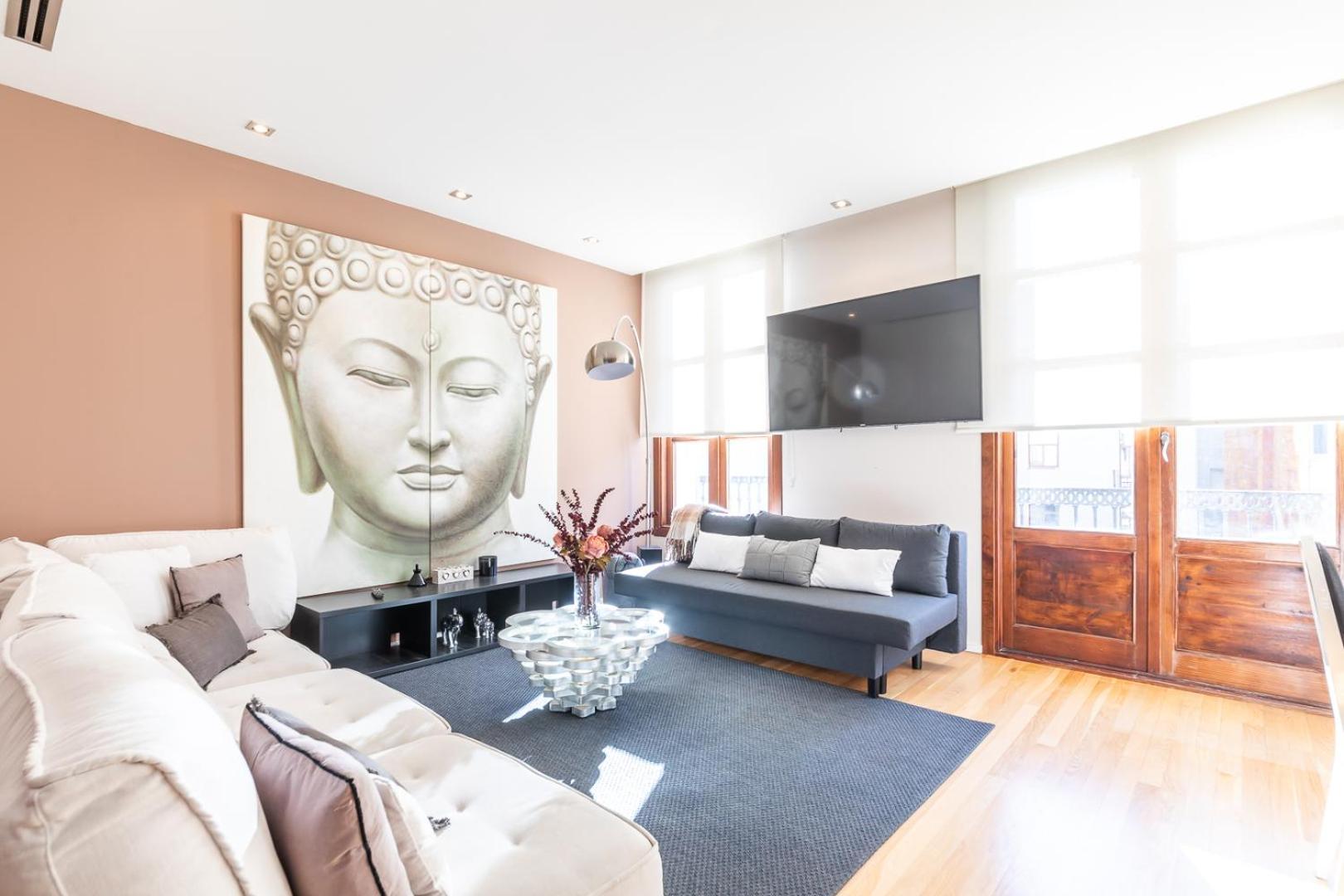 Central Market Lux Apartment Valencia Bagian luar foto